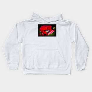 Artistic Poppy Kids Hoodie